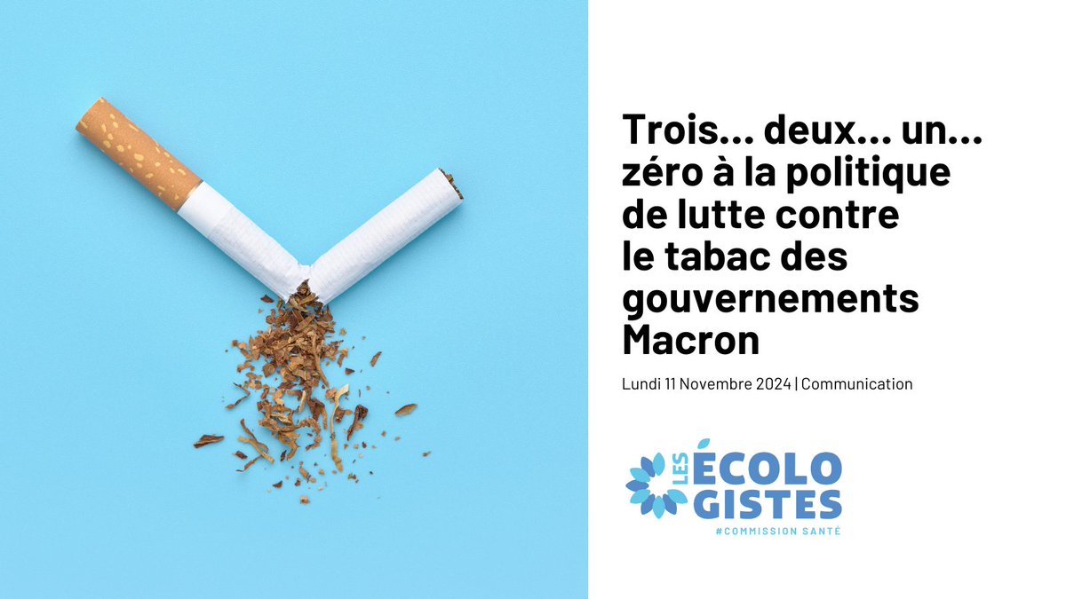 Les écologistes - Commission santé tweet media