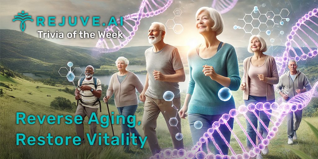 Rejuve_AI's tweet photo. 🌟 Weekly Trivia Quiz! 🌟

❓ What is the primary goal of the XPRIZE Healthspan competition?

🏆 Enter to win 1,000 RJV prize! 

📅Nov 11th, 10:30 AM UTC - Nov 12th, 10:30 AM UTC

Visit our Telegram group to enter. Link in profile. ☝️ https://t.co/bHiN8lJyxh
