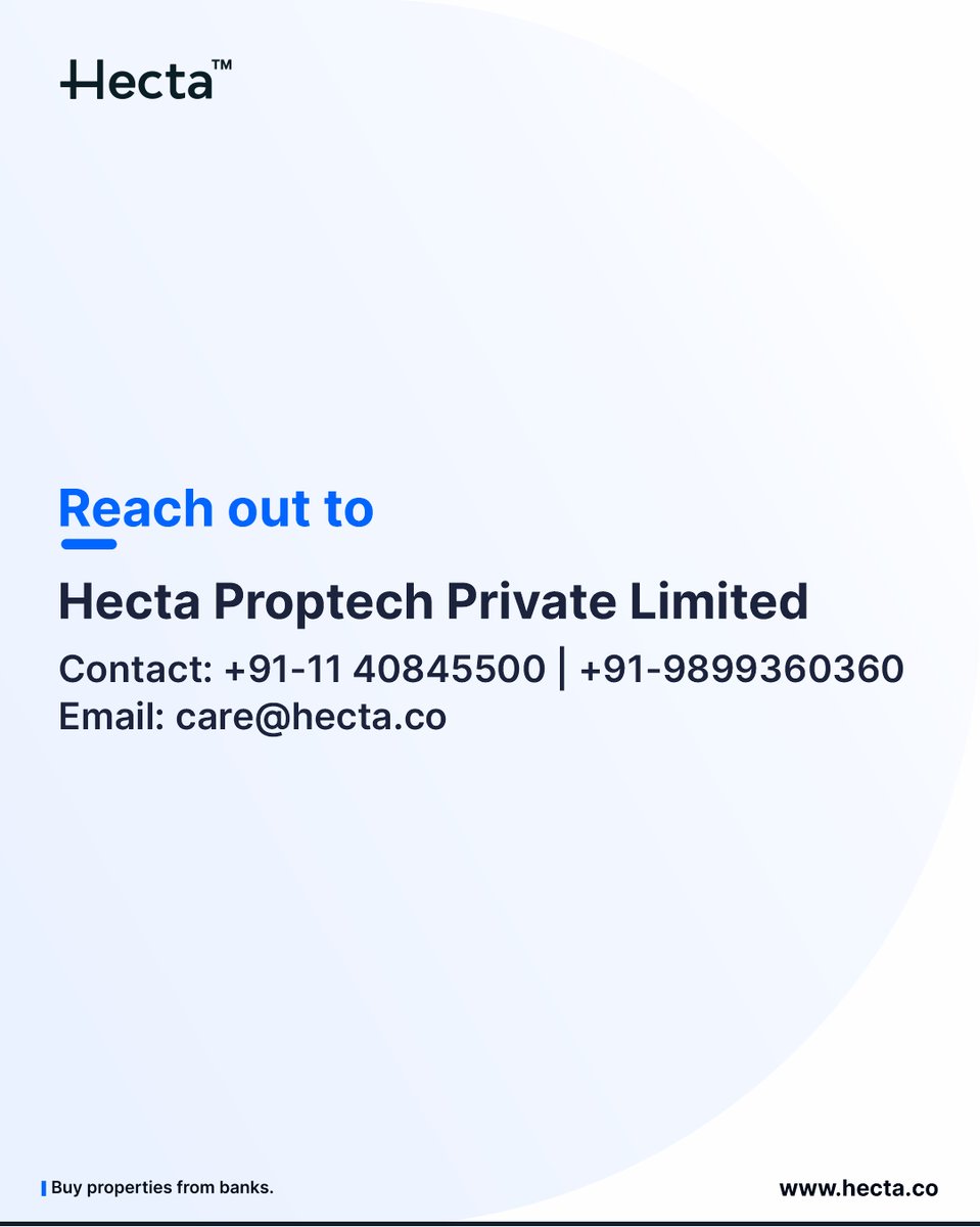 HectaProptech's tweet image. Buy ready-to-operate Schools from banks at discount, making it easier to set-up without the stress of building and setting up from scratch.
#ReadyToOperate #SchoolForSale #DelhiSchools #IndianBanks #CSRFunding #TaxBenefits #SchoolInvestment #AuctionProperty #BankSeHectaPe