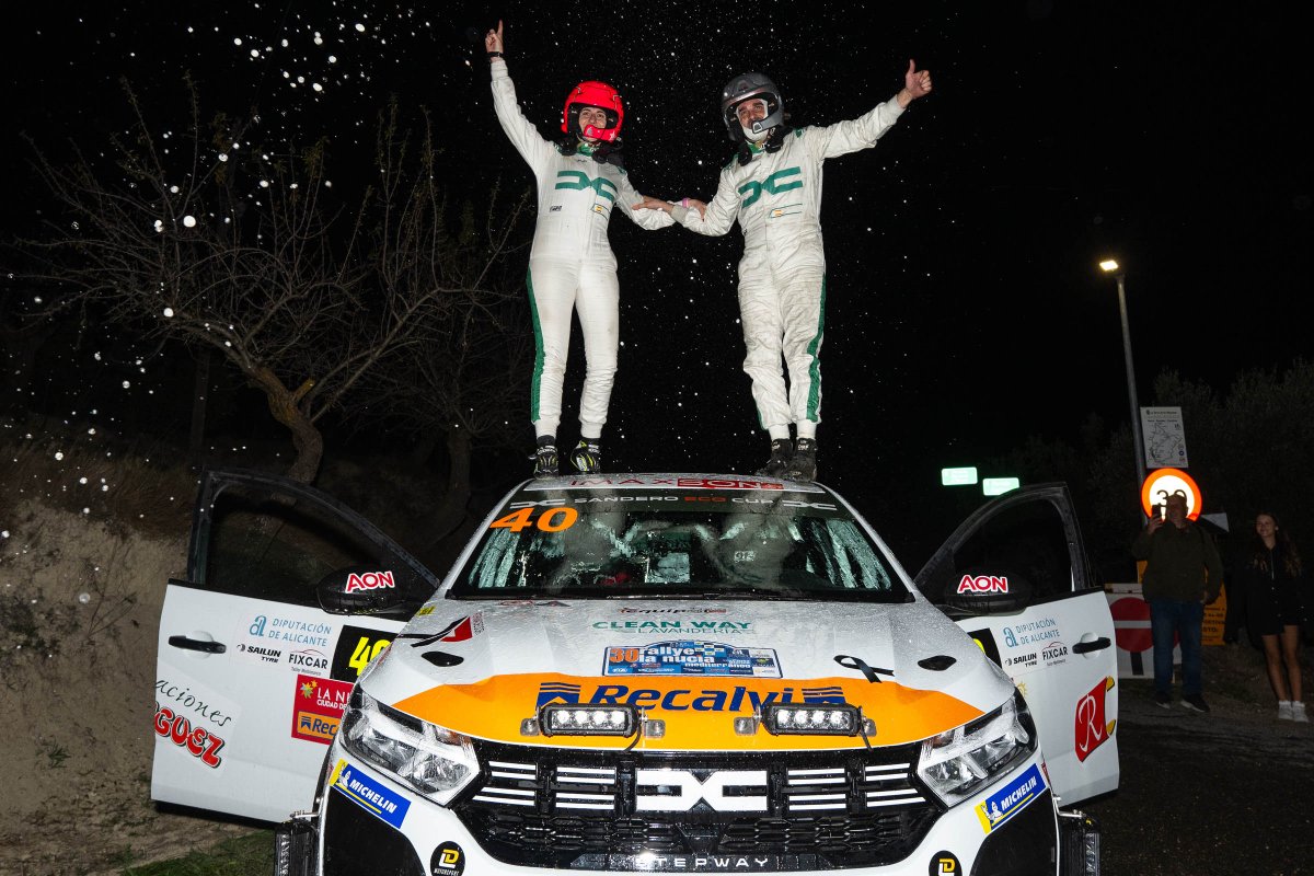 📷 #RallyeLaNucia
Victoria de Robert Virves y Jakko Vilo. Títulos en la #copahyundai para Pepe Álvarez-Diego Sutacha, en el #cliotrophyspainasfalto para Juan Carlos Fernández-Óscar Arranz y en la #sanderoecocup para 'Piru' Castro-Alaitz Urkiola📷