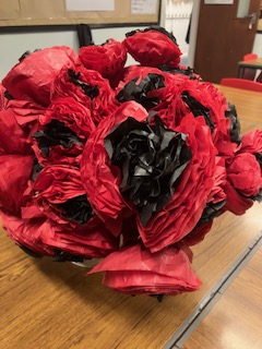 Years 5 and 6 have joined in live with the National Service of Remembrance hosted buy the Royal British Legion.  Year 6 will be hosting their own Remembrance Service at 2.45 this afternoon.