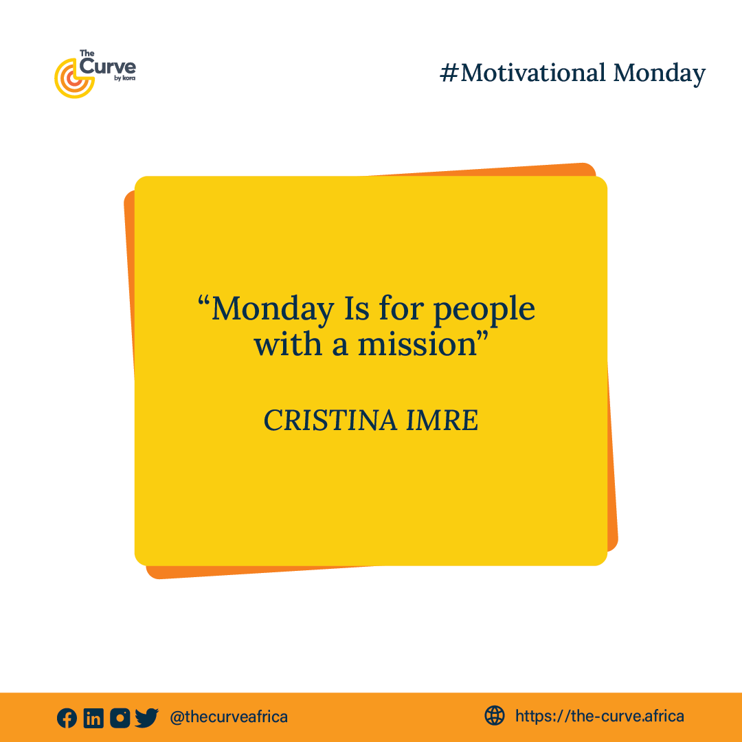 thecurveafrica's tweet photo. Monday is for those ready to get things done! It’s a fresh start to go after your goals and make real progress. Let today remind you of your purpose and push you forward. Let’s make this wee
#powerfulmonday
#mondayfocus
#productiveweek
#motivatedmindset
#goalsetting https://t.co/fP1h1Ahyn9