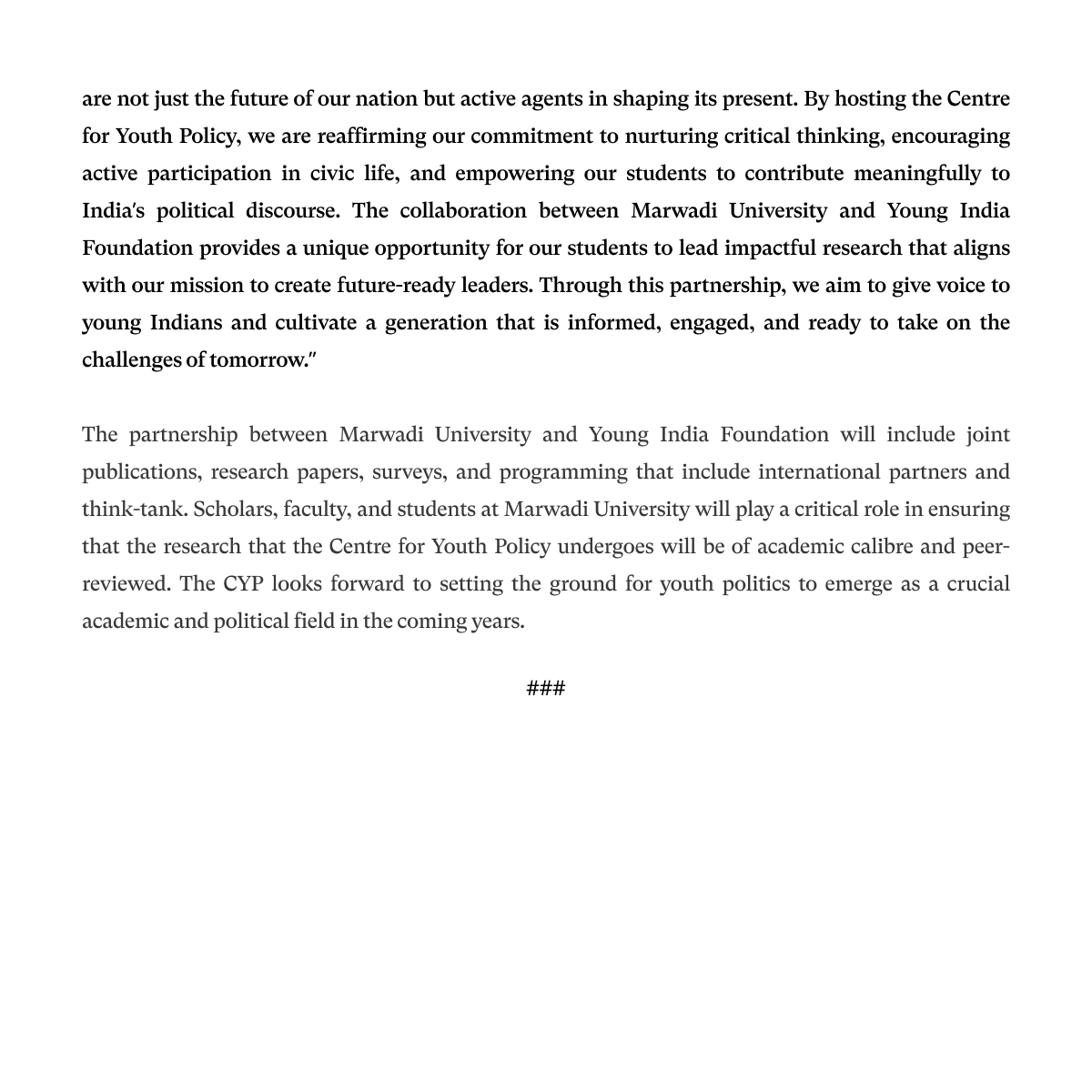 Young India Foundation 🗳️ 🗣️ tweet media