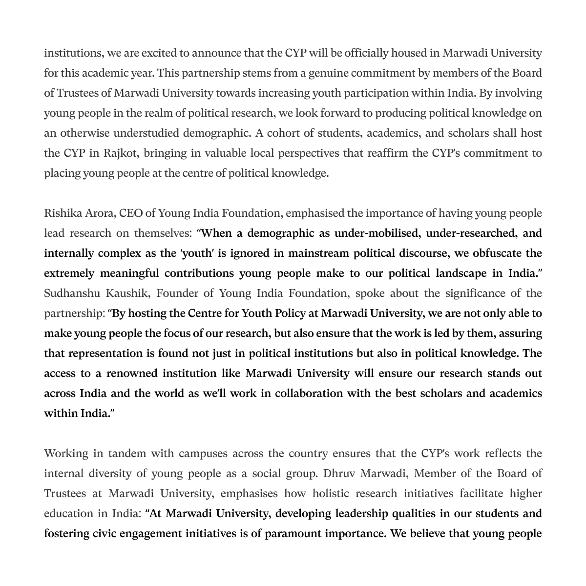 Young India Foundation 🗳️ 🗣️ tweet media