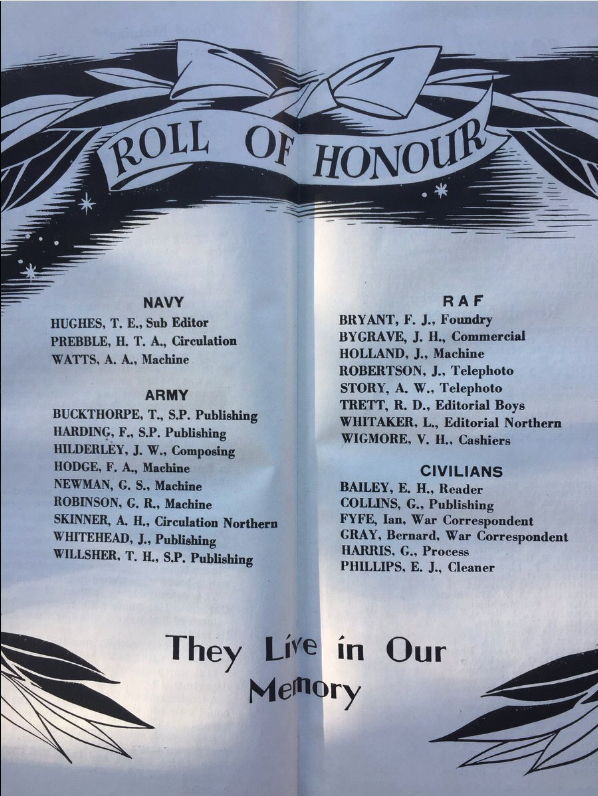 War correspondents, a cleaner, a sub editor an "editorial boy" among the Daily Mirror staff killed in WW2 #LestWeForget #RemembranceDay2021
<a href="/DailyMirror/">The Mirror</a>