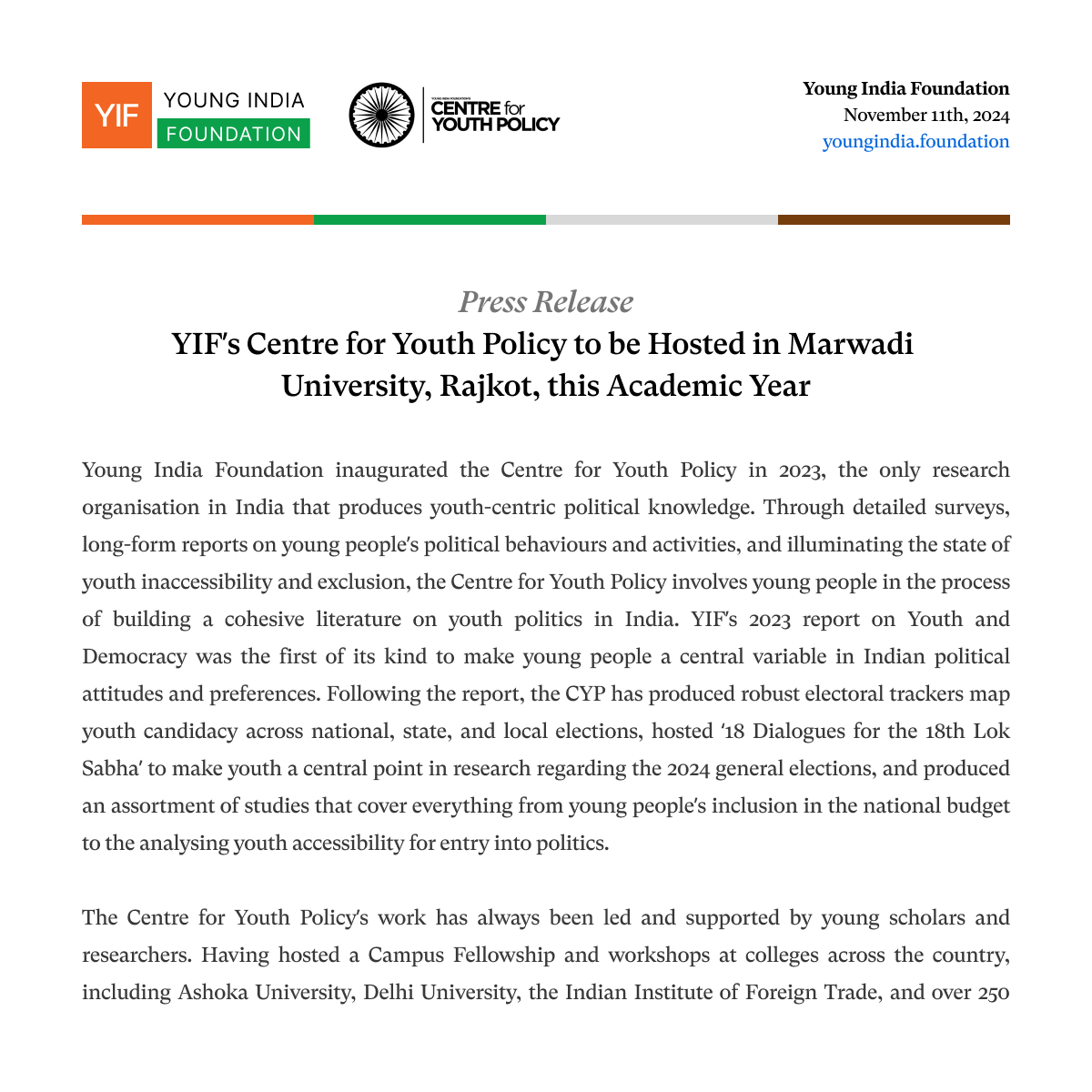 Young India Foundation 🗳️ 🗣️ tweet media