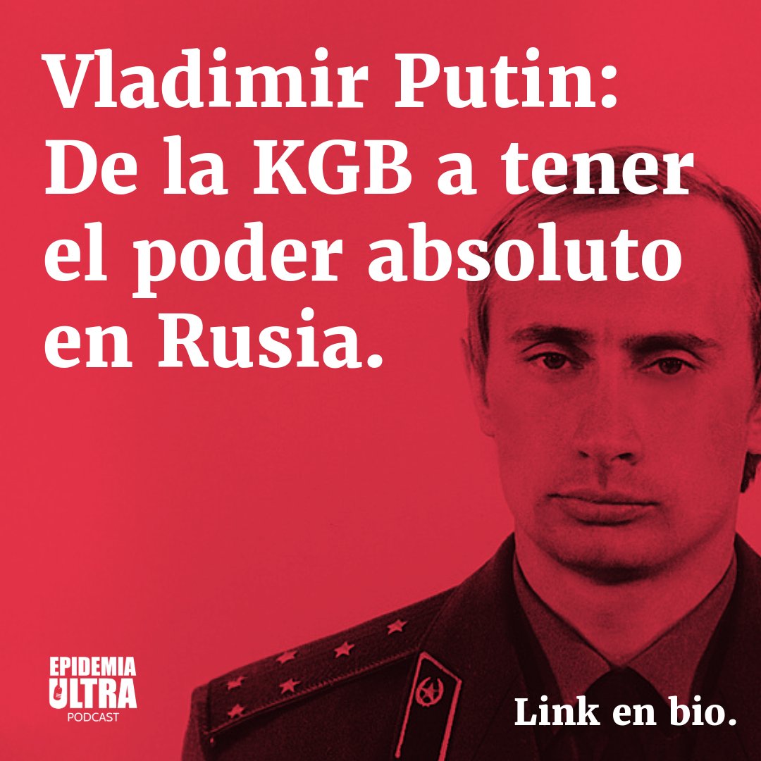 Franco Delle Donne (@fdelledonne) on Twitter photo De la KGB a lo más alto del poder en #Rusia 🇷🇺 Hoy nos metemos #EnlaMentede Putin🧠
Escucha el nuevo episodio de <a href="/Epidemia_Ultra/">Epidemia Ultra</a> aquí 👇 open.spotify.com/episode/45r8SR… De la KGB a lo más alto del poder en #Rusia 🇷🇺 Hoy nos metemos #EnlaMentede Putin🧠
Escucha el nuevo episodio de <a href="/Epidemia_Ultra/">Epidemia Ultra</a> aquí 👇 open.spotify.com/episode/45r8SR…