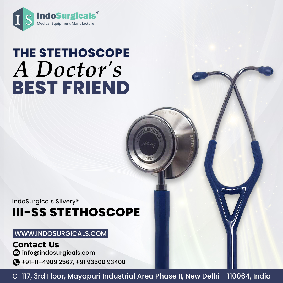 IndoSurgicals's tweet photo. IndoSurgicals Silvery® III-SS Stethoscope

https://t.co/RQ4FTAE9y7

#IndosurgicalsStethoscope #Stethoscope #indosurgicals #MedDeal https://t.co/FdHindzgDI