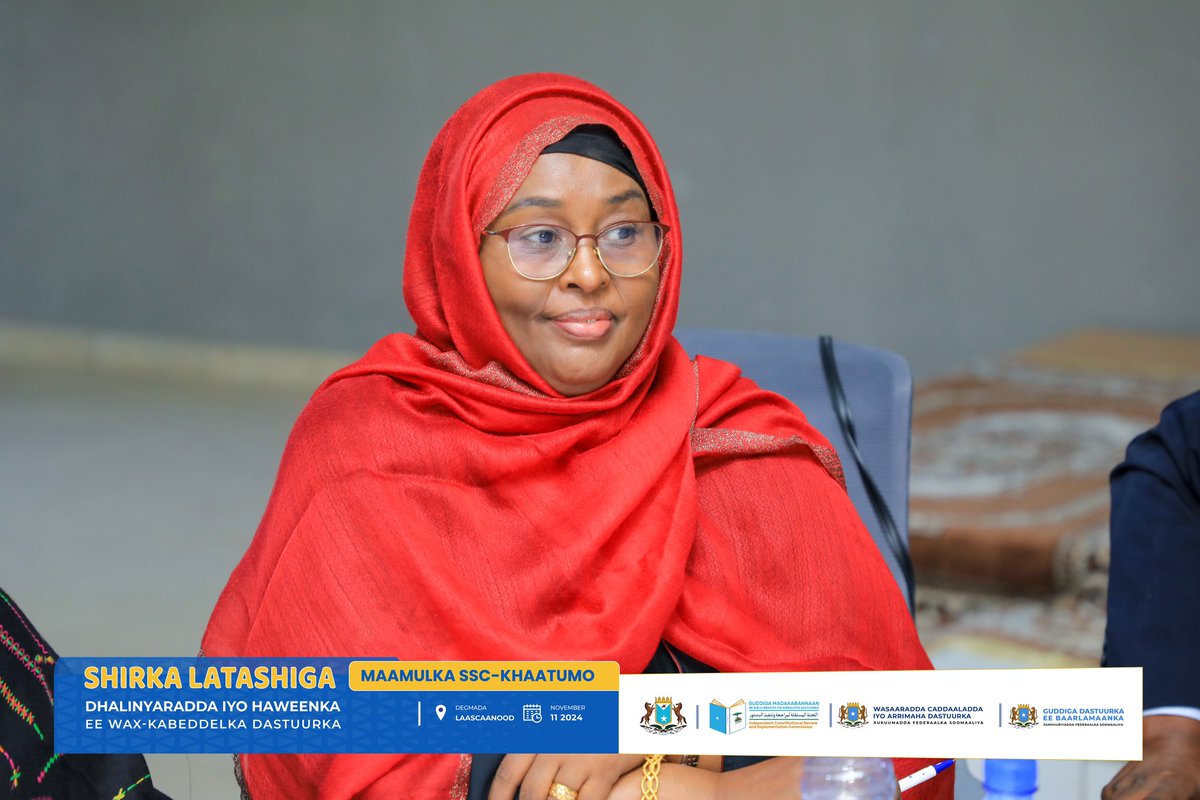 ICRICSomalia's tweet photo. A step towards a more inclusive Somalia! #ICRIC, #OC, and #MoJCA are committed to involving all segments of society in the constitutional review process. Thank you to the youth and women of #SSCKhatumo for their valuable contributions. #Somalia Inclusivity #Constitutionreview https://t.co/SZlsDzCdR0