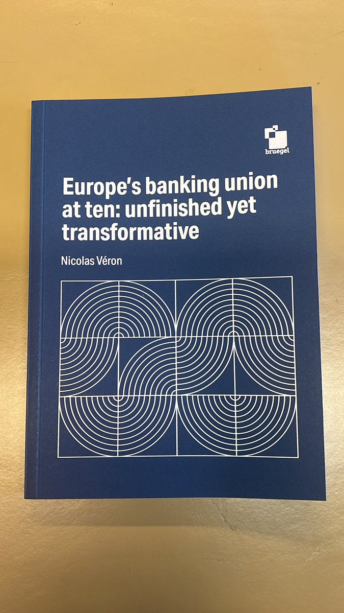 Hot off the press from <a href="/nicolas_veron/">Nicolas Veron</a>. What a great read to start the day!!