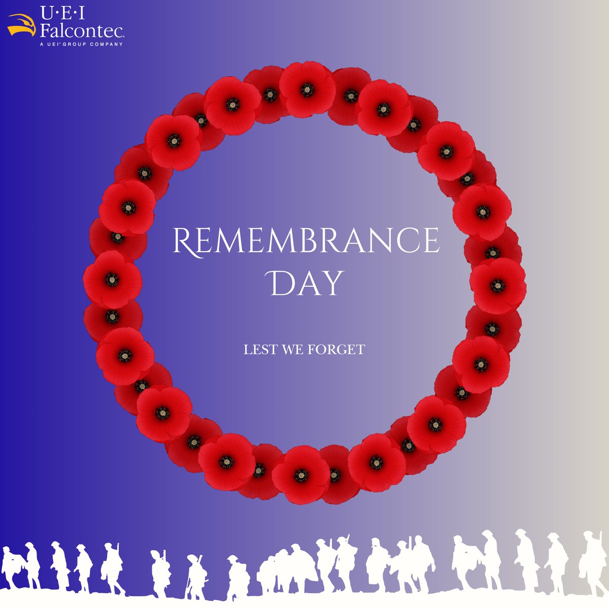 ‘When you go home,
Tell them of us,
And that for their tomorrow,
We gave our today.’

Lest we forget ❤️