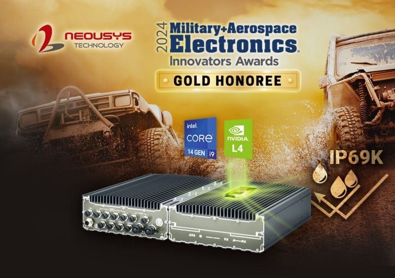 MA_Rugged's tweet image. #Neousys is proud to announce that their SEMIL-2000GC series 19" rack-mount #IP69K waterproof GPU computer has been named a Gold Honoree at the 2024 Military &amp;amp; #Aerospace Electronics Innovators Awards! bit.ly/4eRiYDp
#RuggedComputing #IPWaterproof #IndustrialAI #Defense