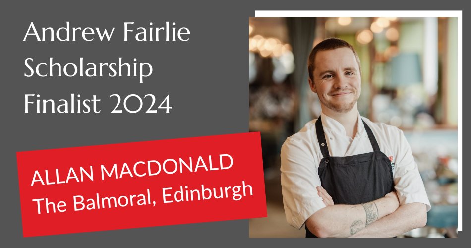 HIT Scotland (@hitscotland) on Twitter photo Time to meet our next Andrew Fairlie Scholarship finalist, Allan MacDonald from <a href="/The_Balmoral/">The Balmoral</a> in Edinburgh. Read his Q&A at our website. hitscotland.co.uk/2024-allan-mac… Time to meet our next Andrew Fairlie Scholarship finalist, Allan MacDonald from <a href="/The_Balmoral/">The Balmoral</a> in Edinburgh. Read his Q&A at our website. hitscotland.co.uk/2024-allan-mac…