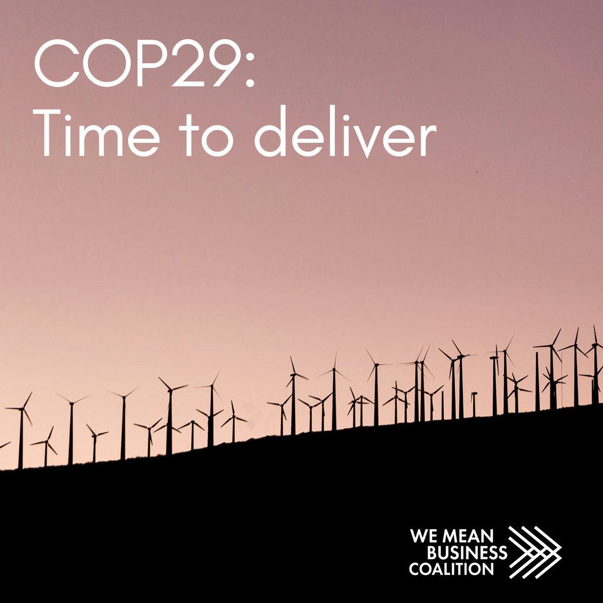 We Mean Business Coalition (inactive) (@wmbtweets) on Twitter photo Leaders, ministers and climate negotiators from around the world are gathered at <a href="/COP29_AZ/">COP29 Azerbaijan</a>, which opened in Baku this morning.
This COP matters. It's time to deliver global finance to drive ambitious, investible and equitable national climate plans that will move us from Leaders, ministers and climate negotiators from around the world are gathered at <a href="/COP29_AZ/">COP29 Azerbaijan</a>, which opened in Baku this morning.
This COP matters. It's time to deliver global finance to drive ambitious, investible and equitable national climate plans that will move us from