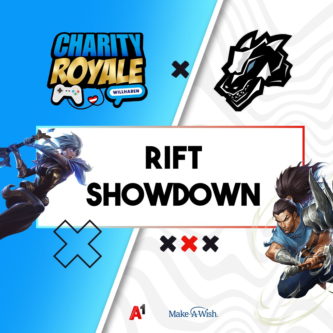 A1 eSports (@a1esports_at) on Twitter photo Gemeinsam für den guten Zweck 🤝
Wir veranstalten zusammen mit <a href="/CharityRoyale/">✨ Charity Royale ✨ by willhaben & Veni</a> am 15. und 16. November ein absolut insanes <a href="/LoLGermany/">League of Legends DE</a> Turnier 😱
Mit dabei sind alle eure Lieblings League Creator 🙌
Das dürft ihr auf keinen Fall verpassen! Darum gleich im Kalender markieren 📅 Gemeinsam für den guten Zweck 🤝
Wir veranstalten zusammen mit <a href="/CharityRoyale/">✨ Charity Royale ✨ by willhaben & Veni</a> am 15. und 16. November ein absolut insanes <a href="/LoLGermany/">League of Legends DE</a> Turnier 😱
Mit dabei sind alle eure Lieblings League Creator 🙌
Das dürft ihr auf keinen Fall verpassen! Darum gleich im Kalender markieren 📅