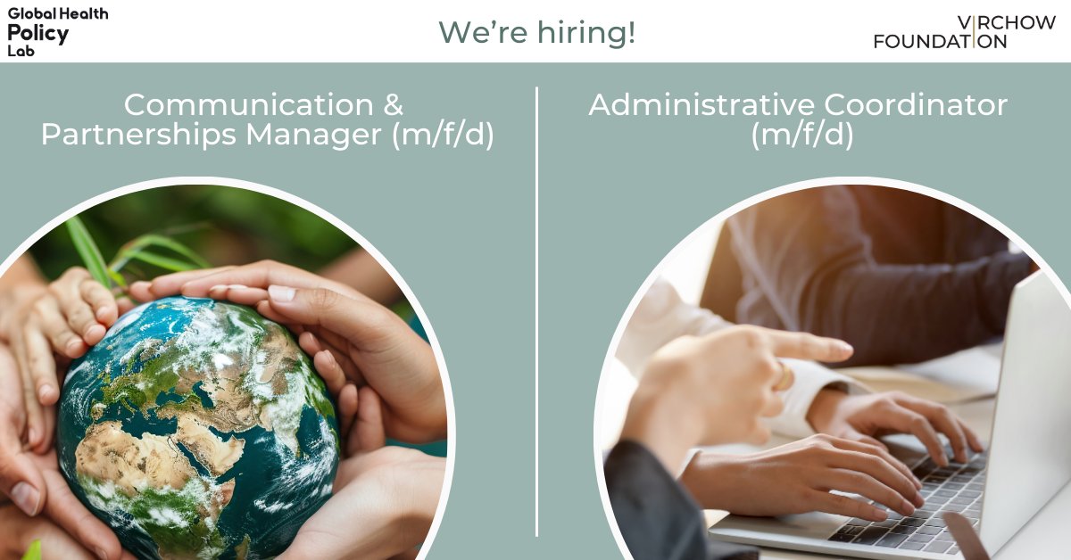The Virchow Prize (@virchowprize) on Twitter photo Exciting new job opportunities in #globalhealth
Help shape the future of global health policy & the international Virchow Prize and apply now until November 26
Communication & Partnerships Manager | bit.ly/3Z0EArg
Administrative Coordinator | bit.ly/48OrZL1 Exciting new job opportunities in #globalhealth
Help shape the future of global health policy & the international Virchow Prize and apply now until November 26
Communication & Partnerships Manager | bit.ly/3Z0EArg
Administrative Coordinator | bit.ly/48OrZL1