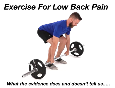 Exercise for Low Back Pain

Is it effective and can we prescribe it better?

A 🧵.......