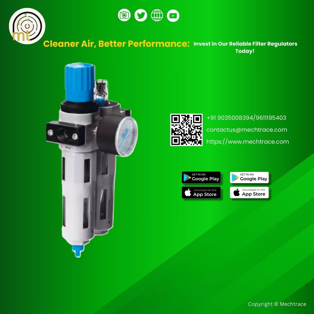 mechtrace's tweet image. &quot;Optimize airflow with precision – CS Filter Regulator for a flawless setup!
Tel - +91 9611195403
+91 9035008394
mechtrace.com
#PrecisionControl #FilterRegulator #EnhancedPerformance #CleanAirFlow #CSQuality #EfficientOperations #ReliableResults&quot;