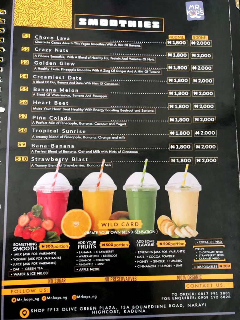 Mrkops_ng's tweet photo. Hello fam good morning, it's Monday already what will you like to order from us?
#mrkops #fastfood https://t.co/B7cwvq4pJ0
