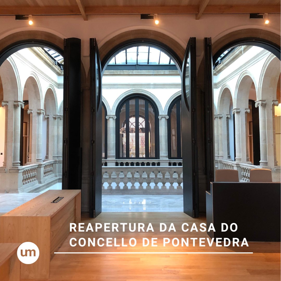 📣 Reservas abertas!! 

Queres coñecer o resultado da reforma da Casa do Concello de Pontevedra?

<a href="/Pontevedrate/">Concello de Pontevedra</a> organiza visitas guiadas 👇

pontevedra.gal