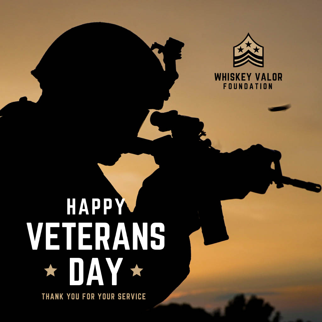 Whiskey Valor Foundation (@whiskey_valor) on Twitter photo Today, we pause to honor the men and women who have served our nation. At <a href="/Whiskey_Valor/">Whiskey Valor Foundation</a>, we thank you for your service.
Enjoy all the free food today and reach out to your battle buddy!
#VeteransDay #WhiskeyValorFoundation #Vets #Veterans #ThankYouForYourService Today, we pause to honor the men and women who have served our nation. At <a href="/Whiskey_Valor/">Whiskey Valor Foundation</a>, we thank you for your service.
Enjoy all the free food today and reach out to your battle buddy!
#VeteransDay #WhiskeyValorFoundation #Vets #Veterans #ThankYouForYourService