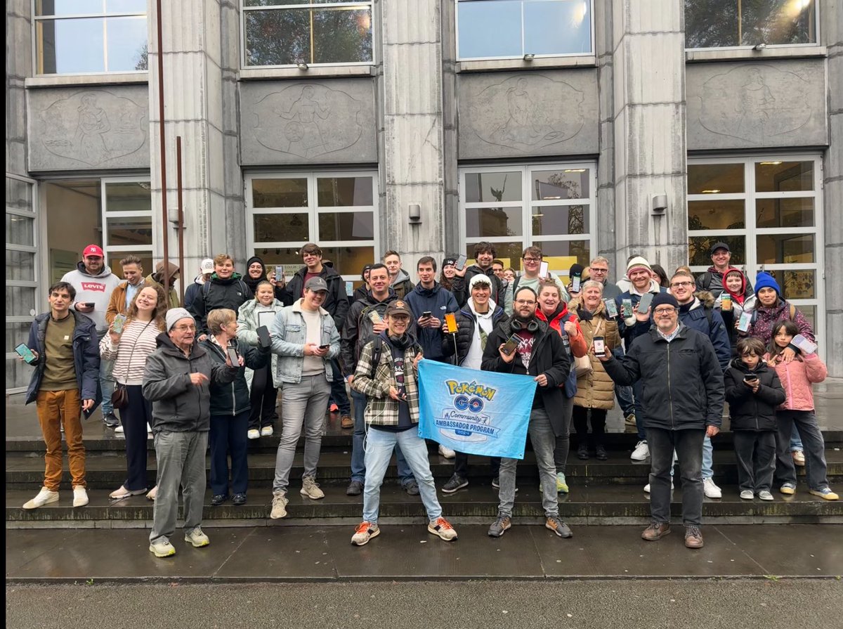 pogogent's tweet photo. Pokémon GO Community Day #Mankey - 10/11/2024 ✨

#PokemonGOCommunityDay #MeetYouOutThere #ポケモンGO #PokemonGO #Pokemon #POGOGent #OutpostGamecenters #OutpostGhent #BuildTheCommunity #Ambassador #CommunityAmbassador https://t.co/bg79UJKZnH