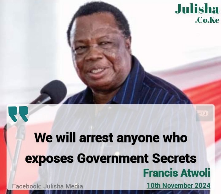 Atwoli, I hope you are joking!

You can't be advocating for a breach of human rights while pretending to protect workers' rights.
