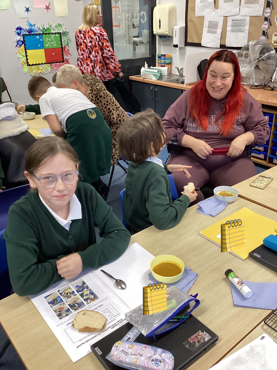 allsaintsfed's tweet photo. Thanks so much to the adults who joined us in school on Friday in Year 5 to help with the evaluation section of our DT work! 🥣🥫🍞 #ASFDT https://t.co/SlLwnzrWNI