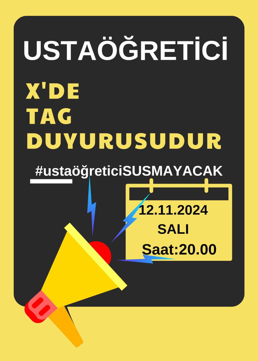 👇👇👇👇👇
#ustaöğreticiSUSMAYACAK