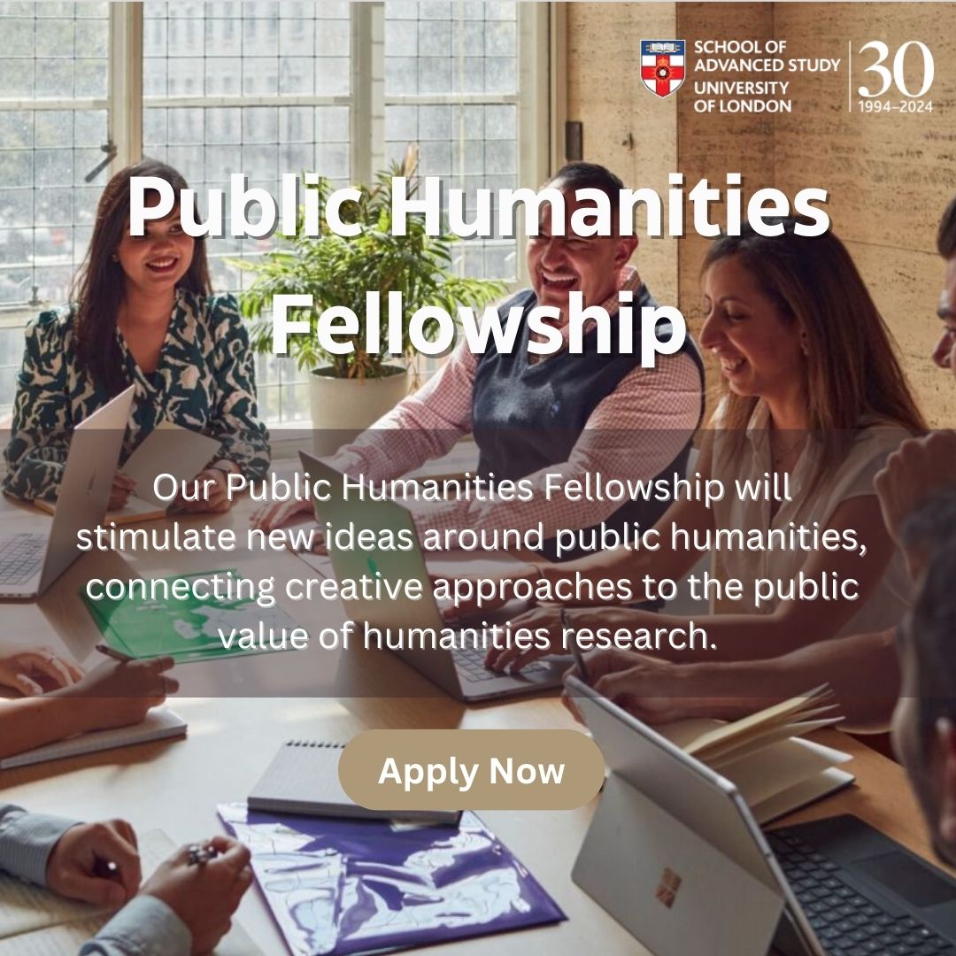 opportunitiesfy's tweet image. 🌍 Public Humanities Fellowship is open! Ready to connect your research with the public? Apply to develop impactful projects, engage diverse audiences &amp;amp; boost your visibility!

🗓️ Apply by Dec 6, 2024 🔗 Details &amp;amp; Apply：wp.me/p23f03-bCK
#PublicHumanities #Fellowship