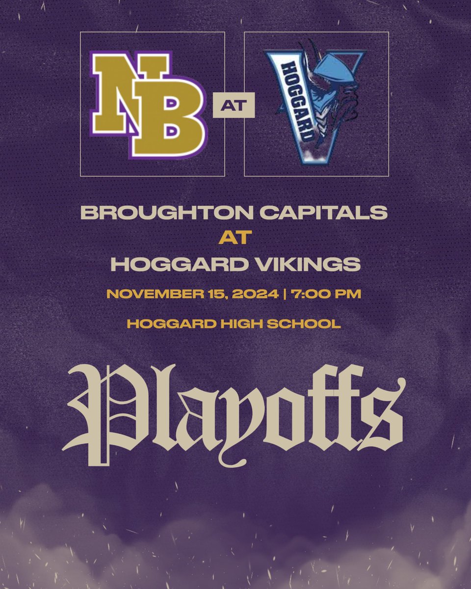 Playoff week! 

<a href="/Coach_McGuire5/">ᴄᴏᴀᴄʜ ᴍᴄɢᴜɪʀᴇ</a> <a href="/BHSCaps/">Broughton Caps</a> <a href="/BHSCapsClub/">Broughton High Caps Club</a> <a href="/NBroughtonHS/">Broughton Magnet HS</a> <a href="/Broughtonsports/">Broughton Athletics</a> <a href="/BroughtonCheer/">BHS Cheerleading</a> <a href="/WakeBoysLead/">WYMLA - Wake Young Men's Leadership Academy</a>