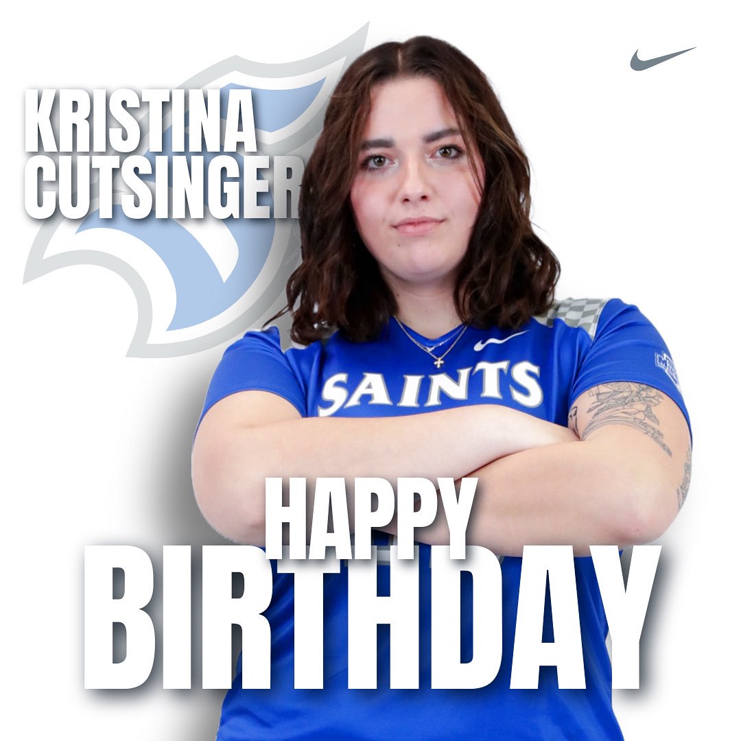 Happy (belated) birthday, Kristina! #LetsGoSaints
