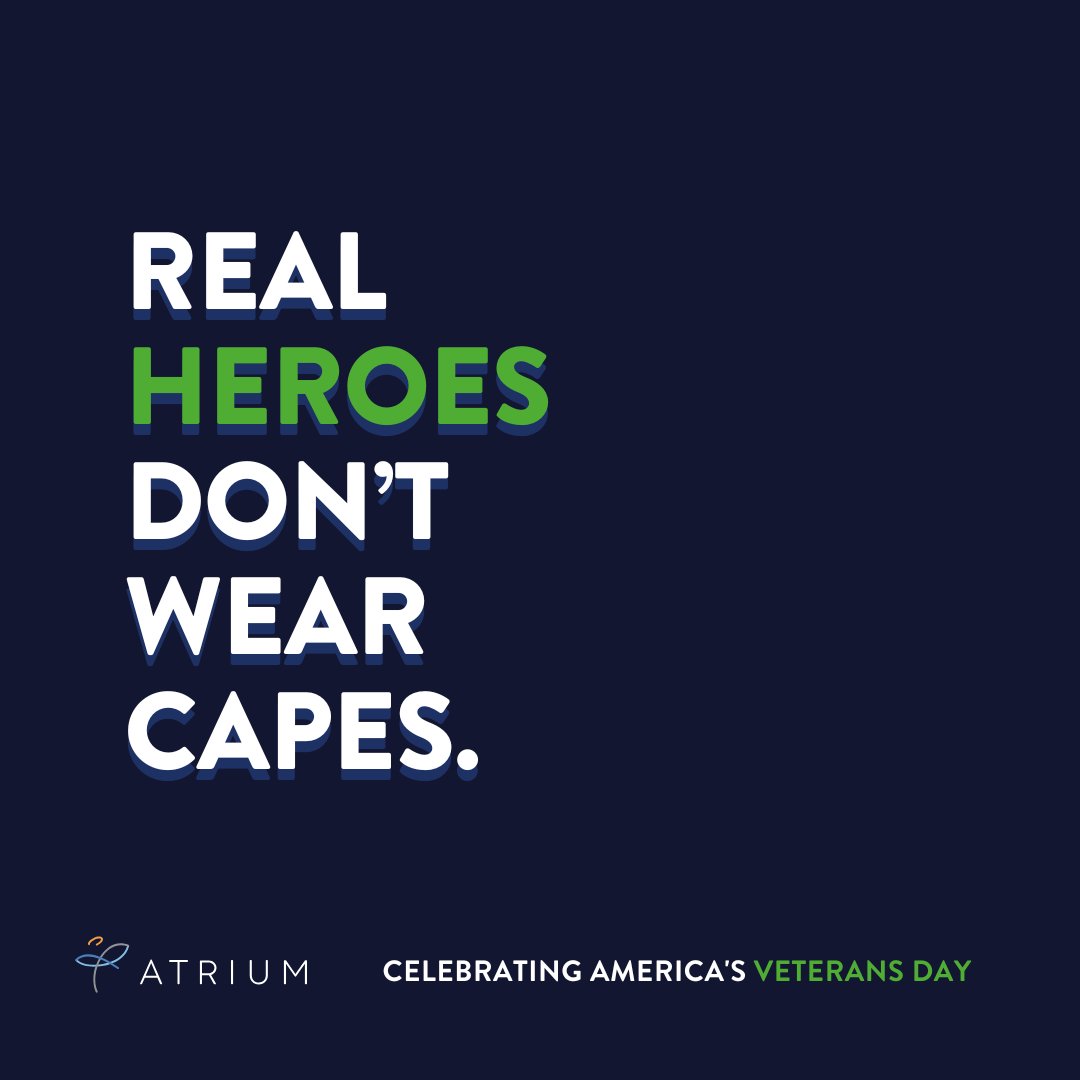 Happy Veterans Day from Atrium