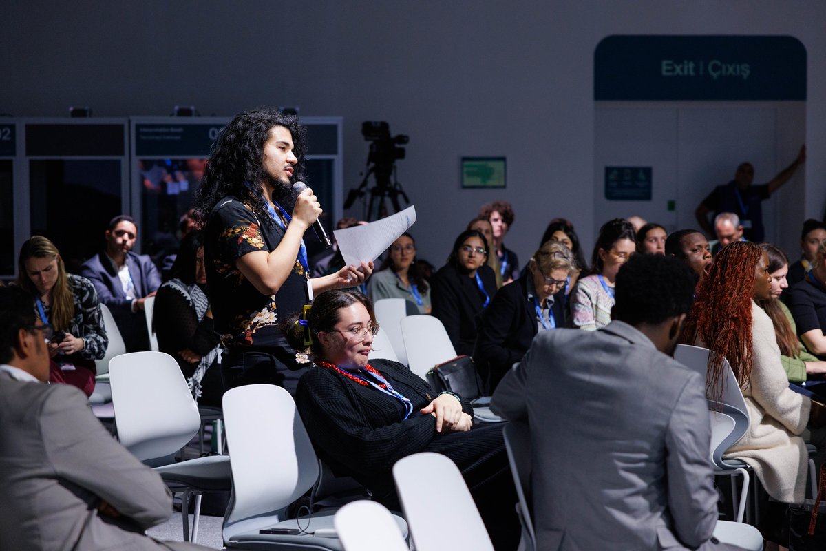 mohamedelfaf's tweet photo. @COP29_AZ focuses on the crucial role of #ClimateFinance 💰, Sustainable 💰= real climate action, equity for those hit hardest, and youth-driven solutions.
We need a #LossAndDamage fund with just, direct access for frontline communities. Finance must work for people &amp; planet! https://t.co/TNBMGHIf26