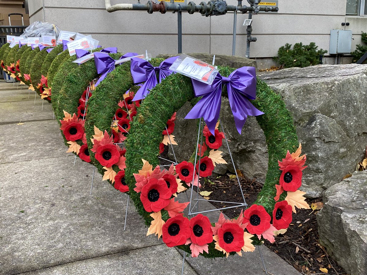 cityburlington's tweet photo. Today, as we take a few moments to remember the sacrifices of those who fought, and continue to fight for our freedoms, we give thanks. The sacrifices and commitment will stay with us forever. ⤵️ https://t.co/HanHlDaQIE