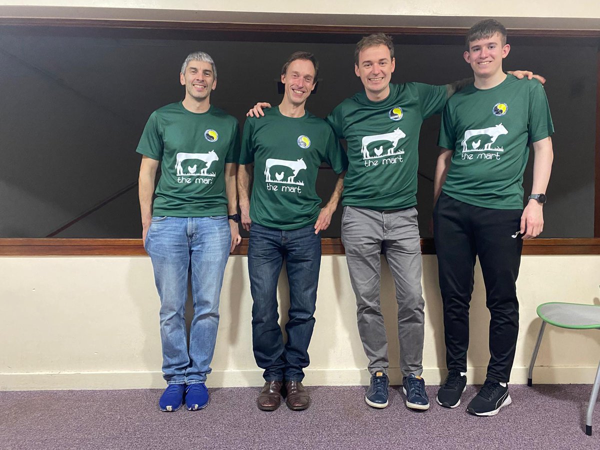 This season we have 8 teams playing across 3 divisions in the <a href="/HISA_Squash/">Highlands & Islands Squash Association</a> leagues. Teams are sponsored by local businesses which is much appreciated!

Here are The Mart playing in Premier Division - big thanks to team sponsor for your support!