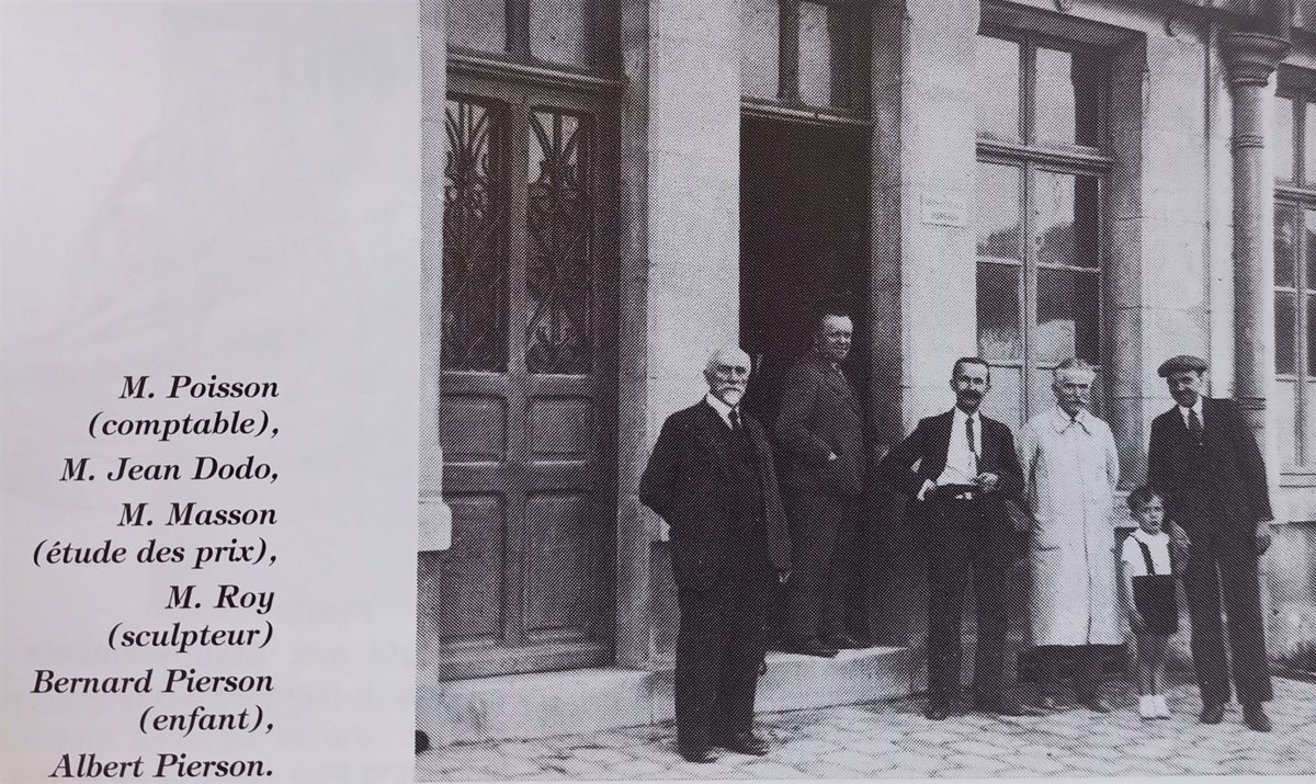 Ils se sont donc surement connu, mon AAGP travaillait pour la maison Pierson à Vaucouleurs (un concurrent!)
Emile Roy, sculpteur, également auteur de plusieurs MaM dont celui de Vaucouleurs.