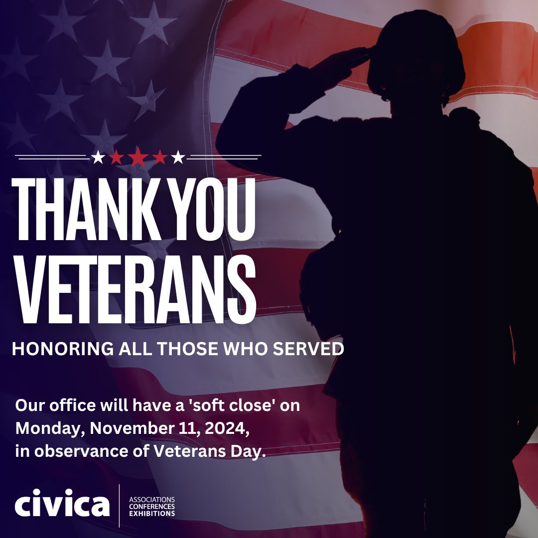 Today and every day, we honor all who have served our country, past and present. Thank you, veterans, for your service and sacrifice.