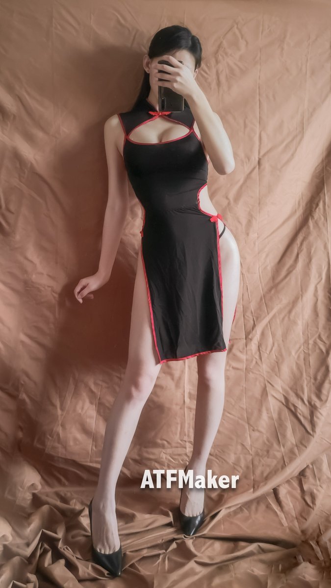 Selfie  R&amp;B sexy Cheongsam    
つばき自撮りシリーズ  
ショートチャイナドレス      

More selfies in the comments    
もっとコメントで
無碼完整版在評論 https://t.co/Qhdq5mwxjm