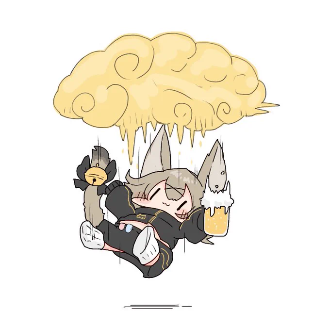 街コンで筋斗雲に乗るみあち #みーあぱれっと 