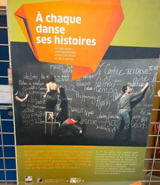 Les élèves de 3ème ont pu découvrir l'exposition  « À chaque danse son histoire » dans le cadre d'un projet français-EPS  @chorege <a href="/ClgGace61/">Clg J. Moulin Gacé</a> 
Rdv après les vacances pour la pratique de la danse en atelier avec les 2 artistes de la compagnie "La Grive".
<a href="/dsden61/">DSDEN61</a> <a href="/ac_normandie/">Académie de Normandie</a>