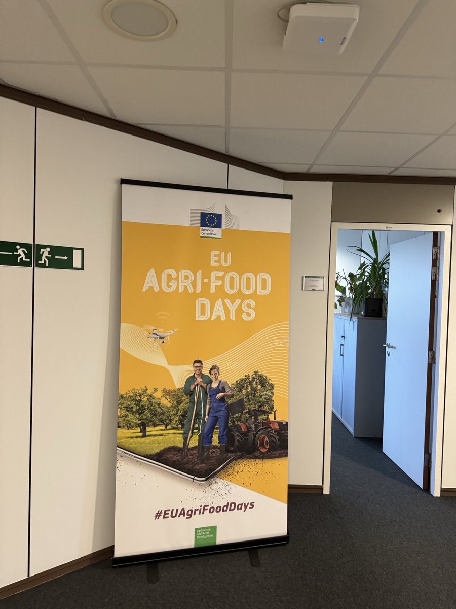 Had an insightful meeting with directorate general for #agriculture and #ruraldevelopment <a href="/EUAgri/">EU Agriculture🌱</a> in #Brussels last week.Deputy director <a href="/CangaFanoDiego/">Diego Canga Fano</a> &amp;our managing director@bern_petri discussed promotion of agricultural products and calls for applications related to the topic.