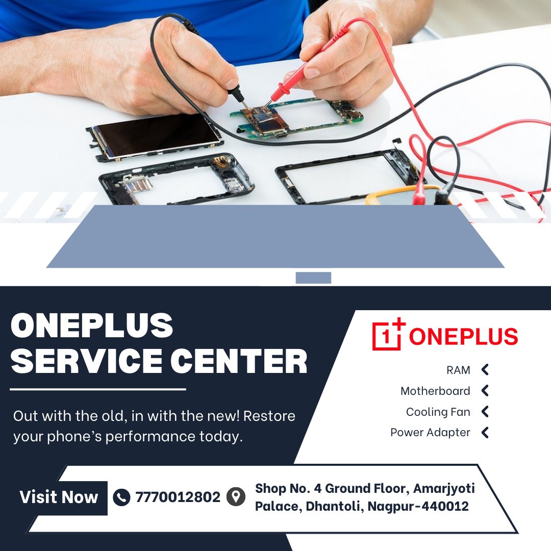 IndiaOneplus's tweet photo. 📱🔧 Need a #OnePlusPartsReplacement? Visit our OnePlus Service Center in Nagpur for fast, reliable repairs with genuine parts! From screens to batteries, we've got you covered. Get your device running like new today! 💯

📍 Visit us now!
#OnePlusRepair #Nagpur #TechSupport https://t.co/fvMQjMuLhL