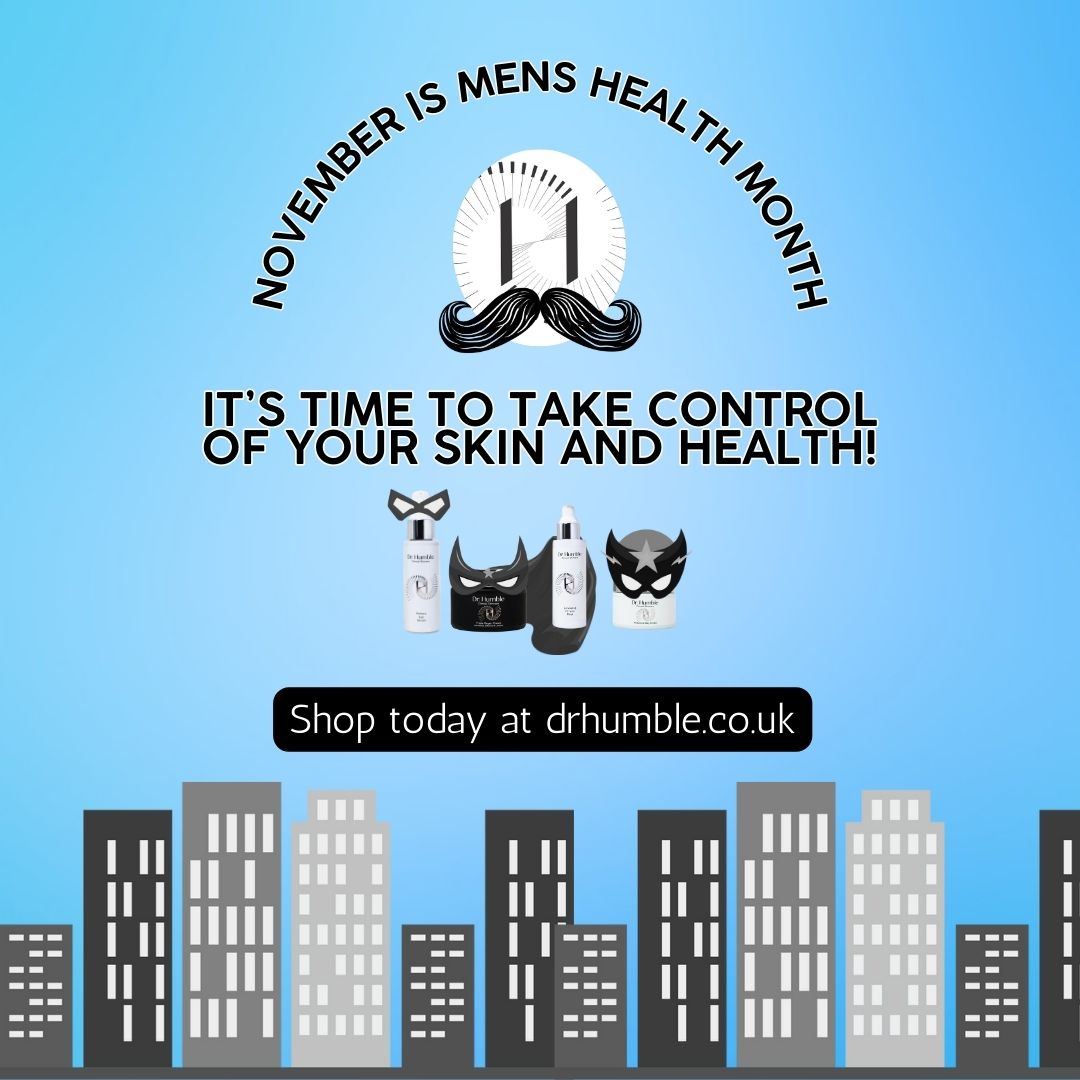 🦸‍♂️ Shield your skin like a superhero! This Men’s Health Month, gear up with Dr. Humble's Protective Day Cream. Hydrate, protect, and strengthen against daily stressors. Because real heroes care for their skin too! 💪 #MensHealthAwareness #SuperheroSkin #MensSkincare