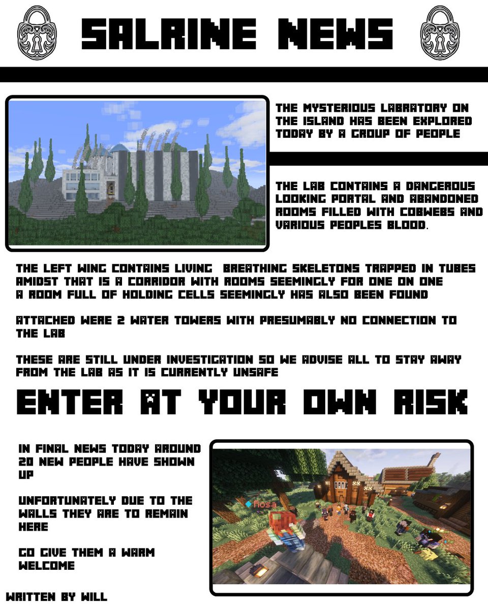 Kisrations's tweet photo. News from the Salrine Isles!
Edition 1 https://t.co/W5DOwv5rAF