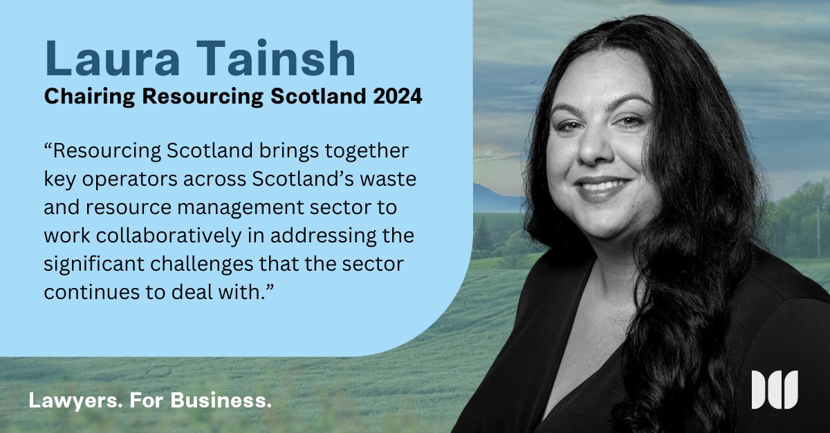 <a href="/LauraLTainsh/">Laura L Tainsh</a> will be chairing Resourcing Scotland 2024 - a new partnership bringing together leading Scottish #wastemanagement industry groups (from the public and private sectors) to discuss the biggest challenges facing the industry. Learn more: circularonline.co.uk/insight/resour…