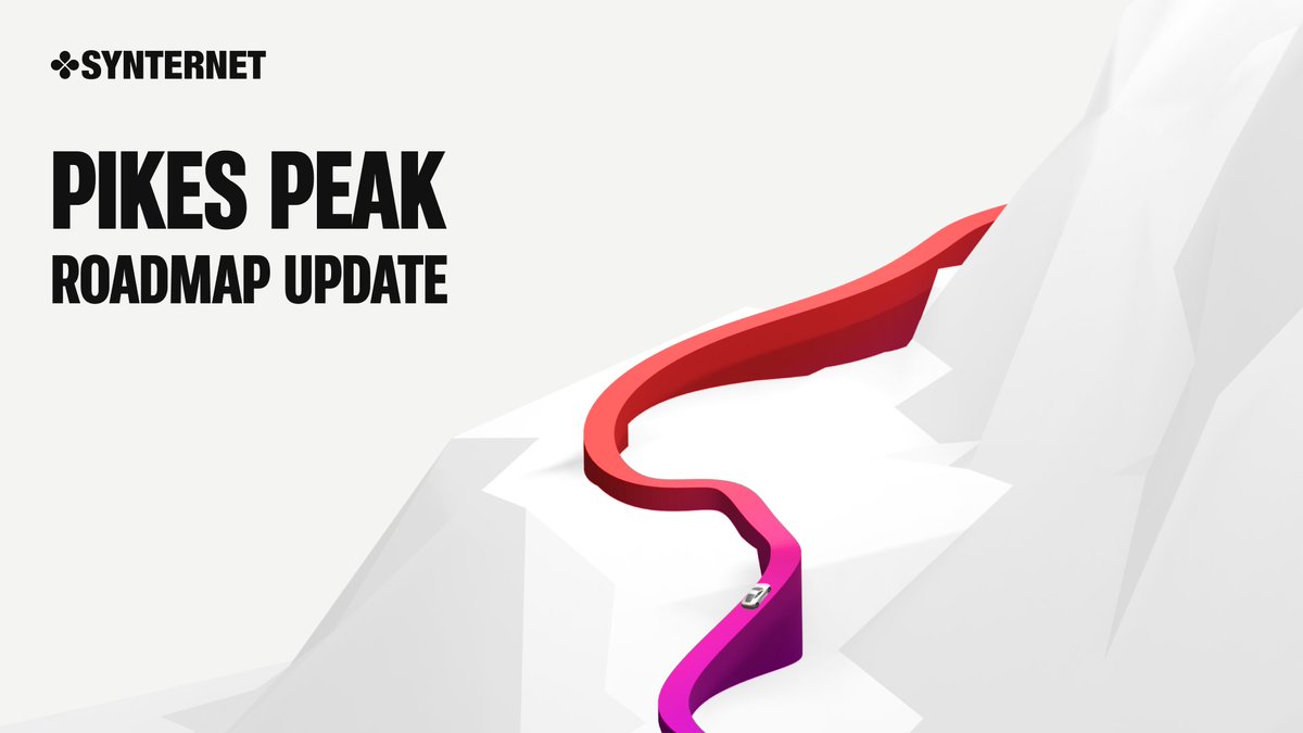 synternet_com's tweet photo. While we’ve been focused on business development, our devs and engineers have been quietly cooking behind the scenes 👨🏻‍🍳

Get ready for a surprise technical update on the Pikes Peak roadmap, and more.

Let's dive straight into it 👇 https://t.co/TyPpAHryk8
