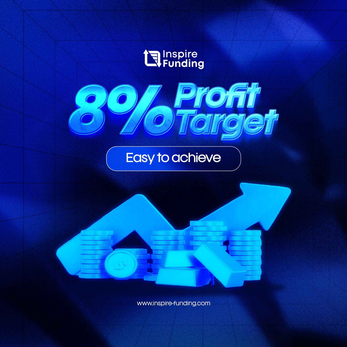🚀Unlock Success with Just an 8% Profit Target! 🚀

@InspireFunding1 offers an achievable 8% Profit Target 📈. Start trading with confidence and hit your targets faster than ever! 💪

Don’t wait—your trading success is just one target away! 🚀