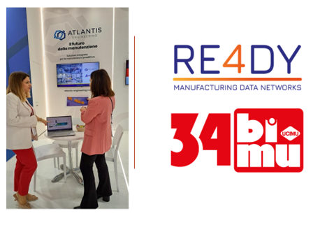 <a href="/Re4dy_eu/">Re4dy</a> was present at the BIMU Exhibition, an international event dedicated to the industry of machine tools and metal forming. A great opportunity to share the project’s outcomes and use cases! More about the exhibition here: bimu.it/en/
#manufacturing#innovation#