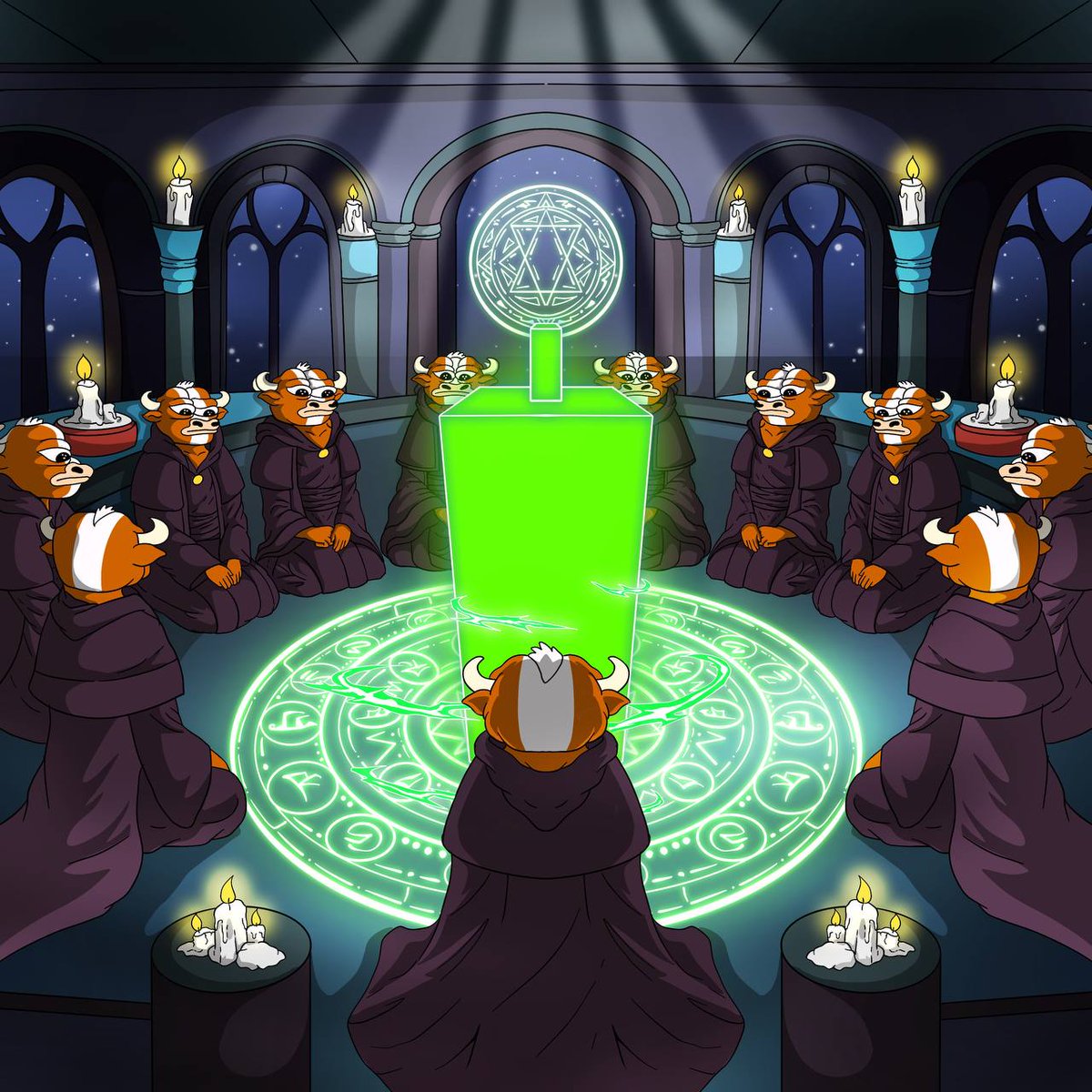 The__Solstice's tweet photo. I posted this a month ago with a hope and dream for the bull market.   

Here at .00006$, some participants have realized the value of what increased bullishness+ $mumu adoption means.   

Now we simply sit in spot and chill, as the broader market realizes that this is a must-own token in every portfolio.